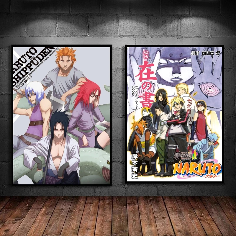 

Canvas Art Walls Painting Naruto character Cartoon Character Picture Decoration Paintings Poster Home Modular Prints