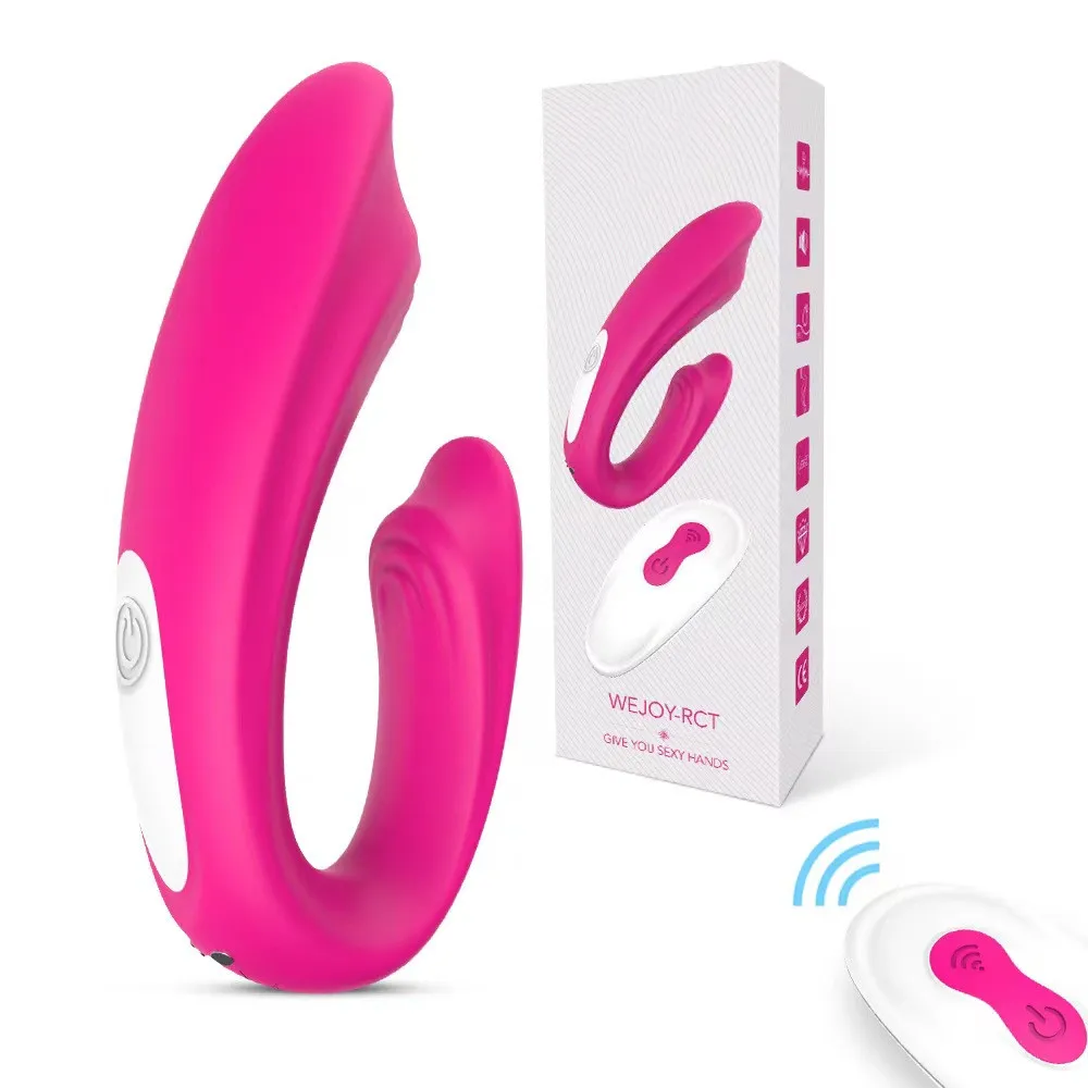 Беспроводной Вибратор с дистанционным управлением U-образный фаллоимитатор