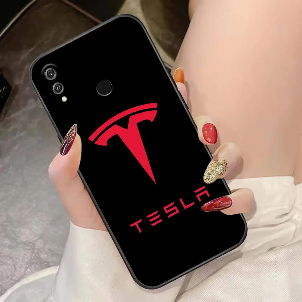 Case For HUAWEI Honor 9X 9 8X Max 80 70 60 50 30 20 10 10I NOTE 10 Lite Pro Case Cover Funda Coque Shell Capa New Energy T-Tesla
