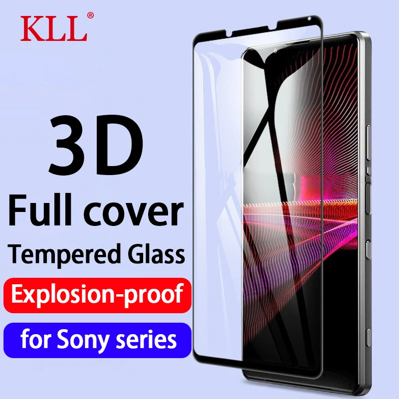 

3D изогнутое закаленное стекло с полным покрытием для Sony Xperia 5 1 10 III XZ1 XZ2 Premium Compact XZ3 XZ4 XA2 Ultra L3 L4 защита для экрана