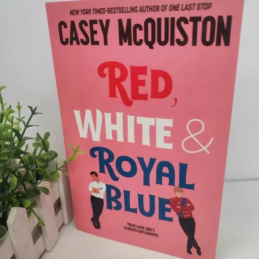 

Красная, белая и королевская синяя книга "Red, White & Royal Blue" Casey McQuiston