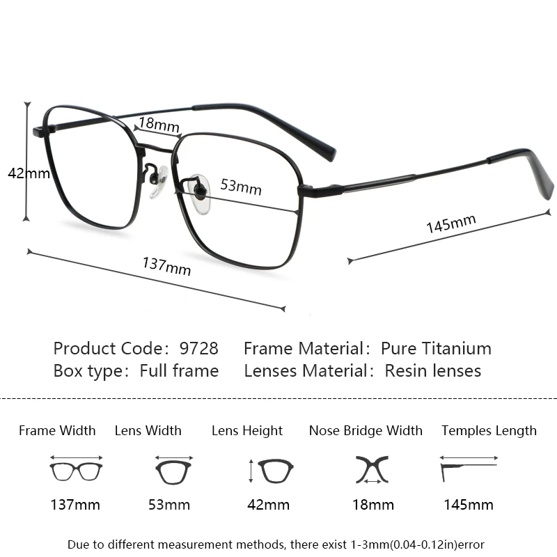 Ультратонкие титановые очки для чтения мужчин супер быстрое устройство