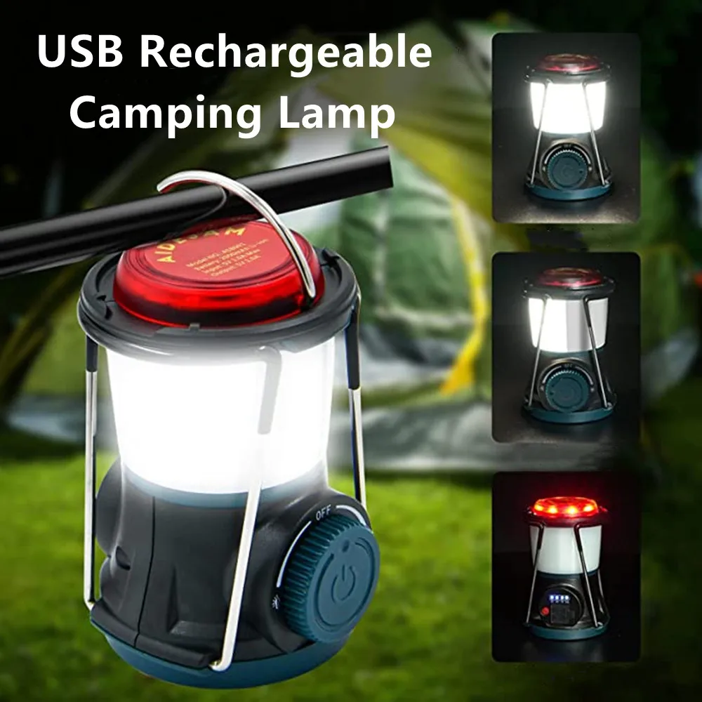 

ZK50 LED Camping Lamp USB Rechargeable Camping Light Chandelier Flashlight Dimmable Spotlight Work Light Waterproof Searchlight