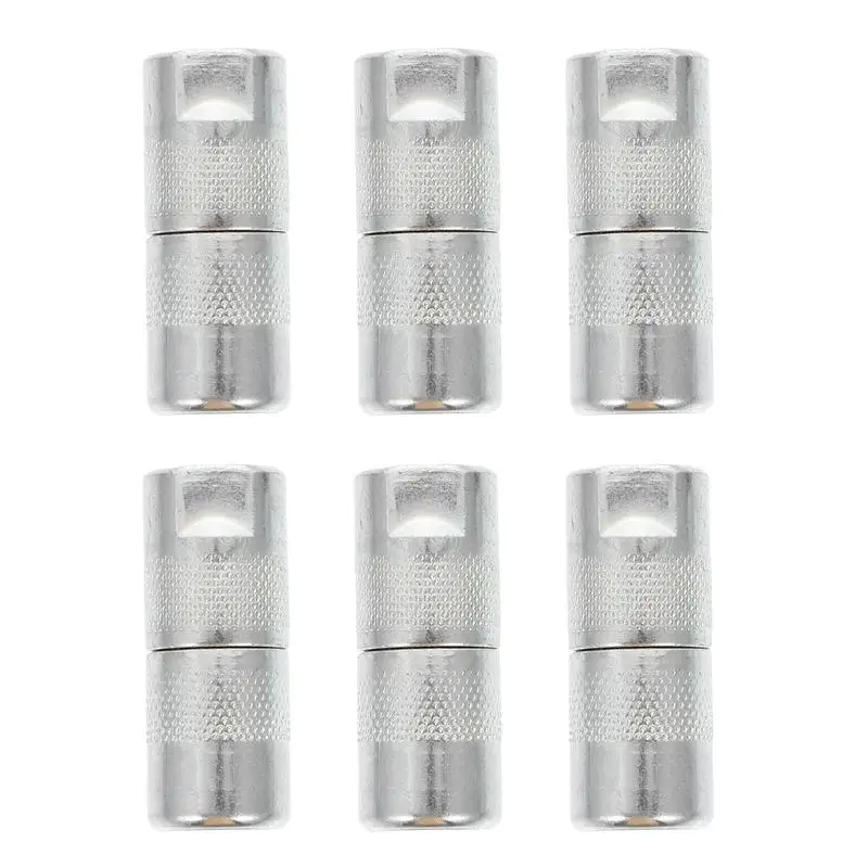 6Pcs Grease Replacement Nozzle Practical Grease Tip Durable Grease Fitting German ordinary grease nozzle auto parts car tools