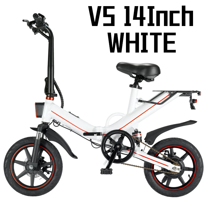 

V5 Electric Bicycle City Bikes In US/European Warehouse 75km Long Range Off-road E Bike 400w Ebike For Adults