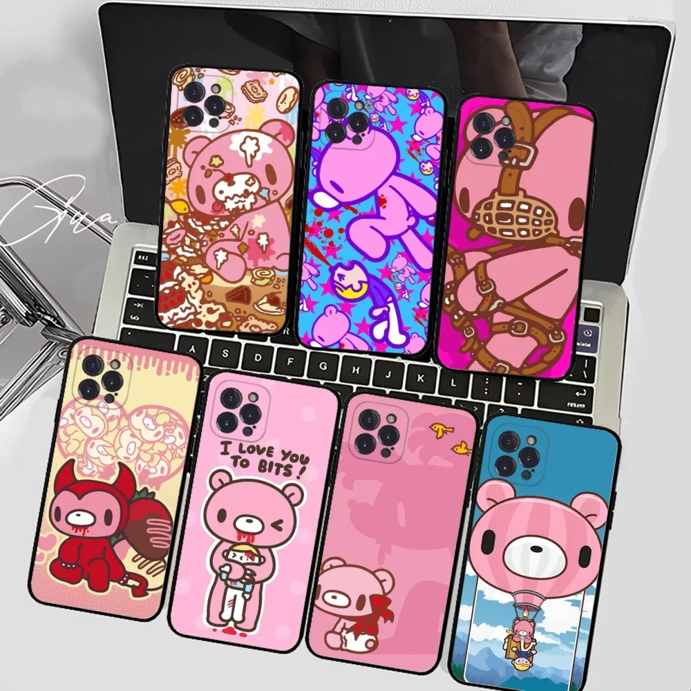 Чехол для телефона с громким медведем IPhone 15 14 11 12 13 Mini Pro XS Max Cover 6 7 8 Plus X XR SE 2020 Funda Shell