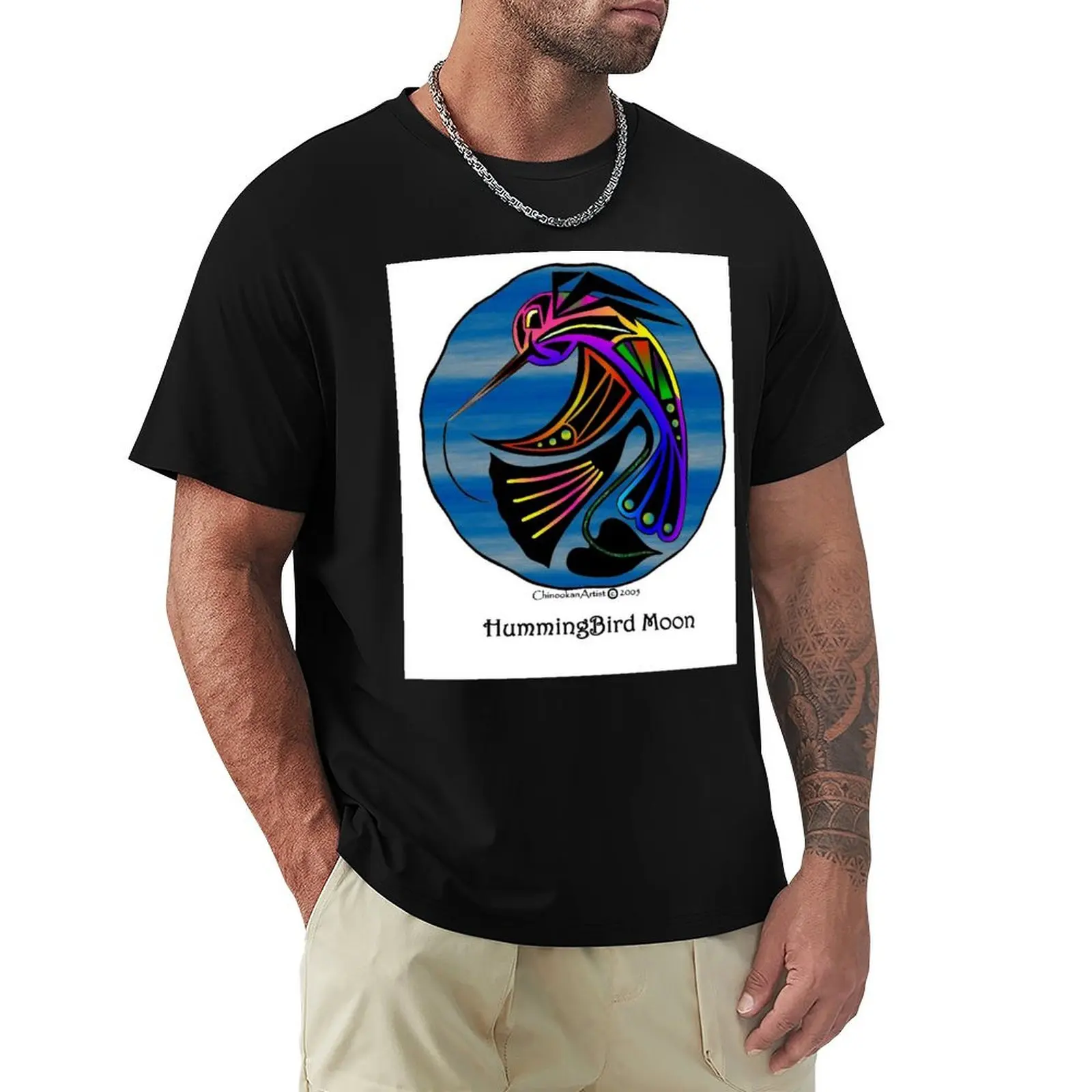 Футболка HummingBird Moon 2005 (заложенное стекло)