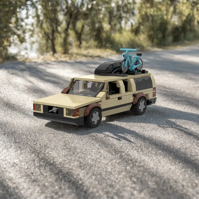 270 шт. MOC City Champions Vovo 740 Wagon Модель из строительных блоков, коллекция идей, художественные кирпичики, DIY, креативный декор, подарок на день рождения, поделка (art.: 3920dd0589e2b) - 3920dd0589e2b