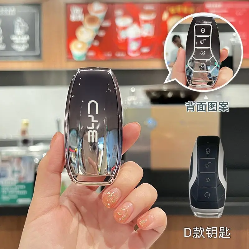 

Модный чехол для автомобильного ключа из ТПУ, брелок для BYD ATTO 3 SEAL han TANG Dolphin EA1, уплотнение Chazor 5, Seagull SEALION6 SEALION 7