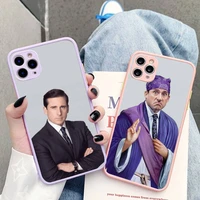 the office tv show what she said phone case for iphone x xr xs 7 8 plus 11 12 13 pro max 13mini translucent shockproof case