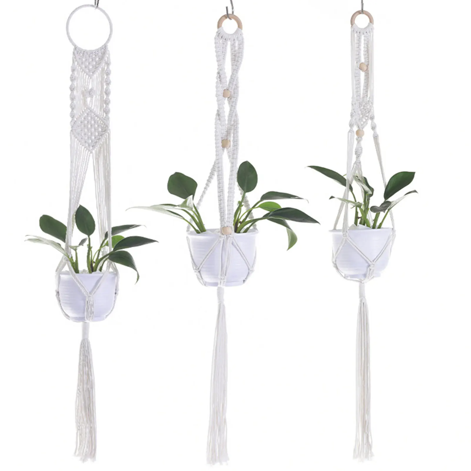 

3 шт., держатель цветочного горшка с кольцами