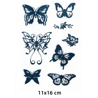 butterfly plants clear stamps for diy scrapbooking card fairy transparent rubber stamps making photo album crafts template