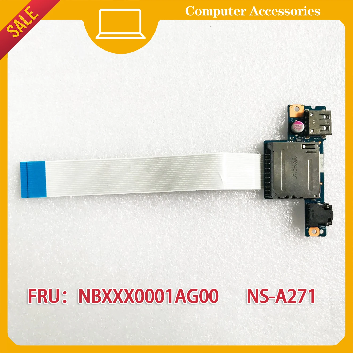 

For 95% new Lenovo G40-70 G50-70 G50-80 Z50 V1000 NS-A271 A275 USB Sound Card NbxXX0001AG00 NS-A271 Before buying: Make sure t