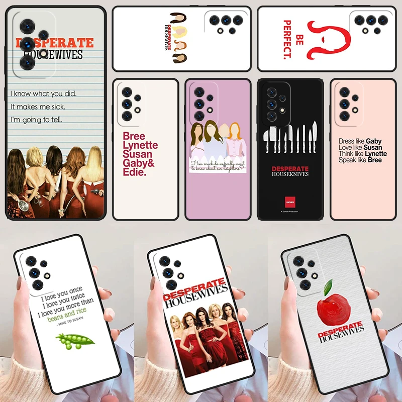 Отчаянные домохозяйки для Samsung Galaxy A52 A72 A73 A20e A21S A50 A70 A11 A12 A42 A31 A40 A51 A71 A32 A80 A91 чехол
