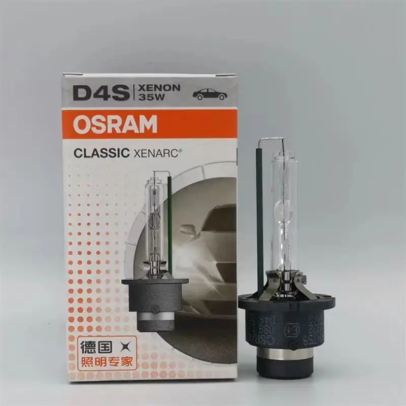 Фото Бесплатная доставка 1 шт. OSRAM D1S D2S D2R D3S D4S D4R D8S 35 Вт PK32d-5 оригинальная XENARC 4 года гарантии E1 DOT сделано в германии №4