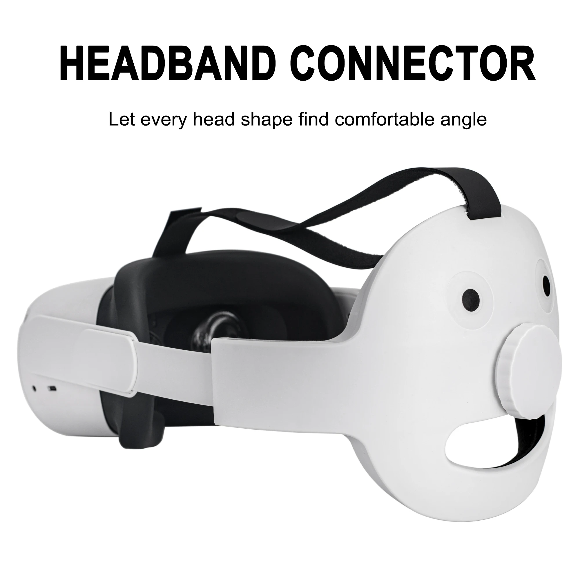 

GT media for Oculus Quest 2 Halo Head Strap Adjustable Virtual Reality VR Gravity Dispersion Comfortable for Quest 2 Accessories
