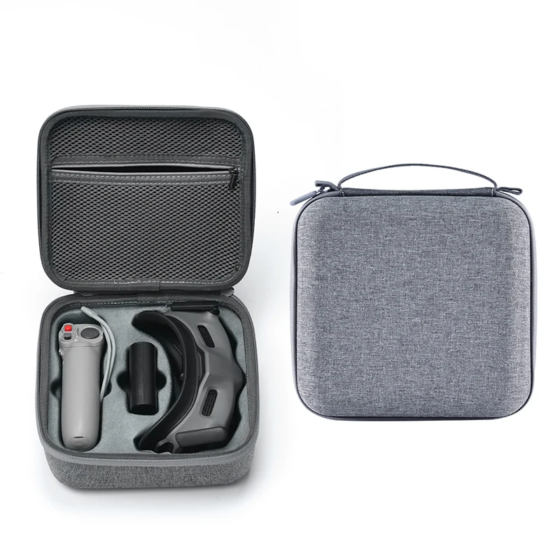 

Flight Glasses Storage Bag for DJI Avata Through Rocker Handbag for Goggles 2 Carrying Case Accessories Gray