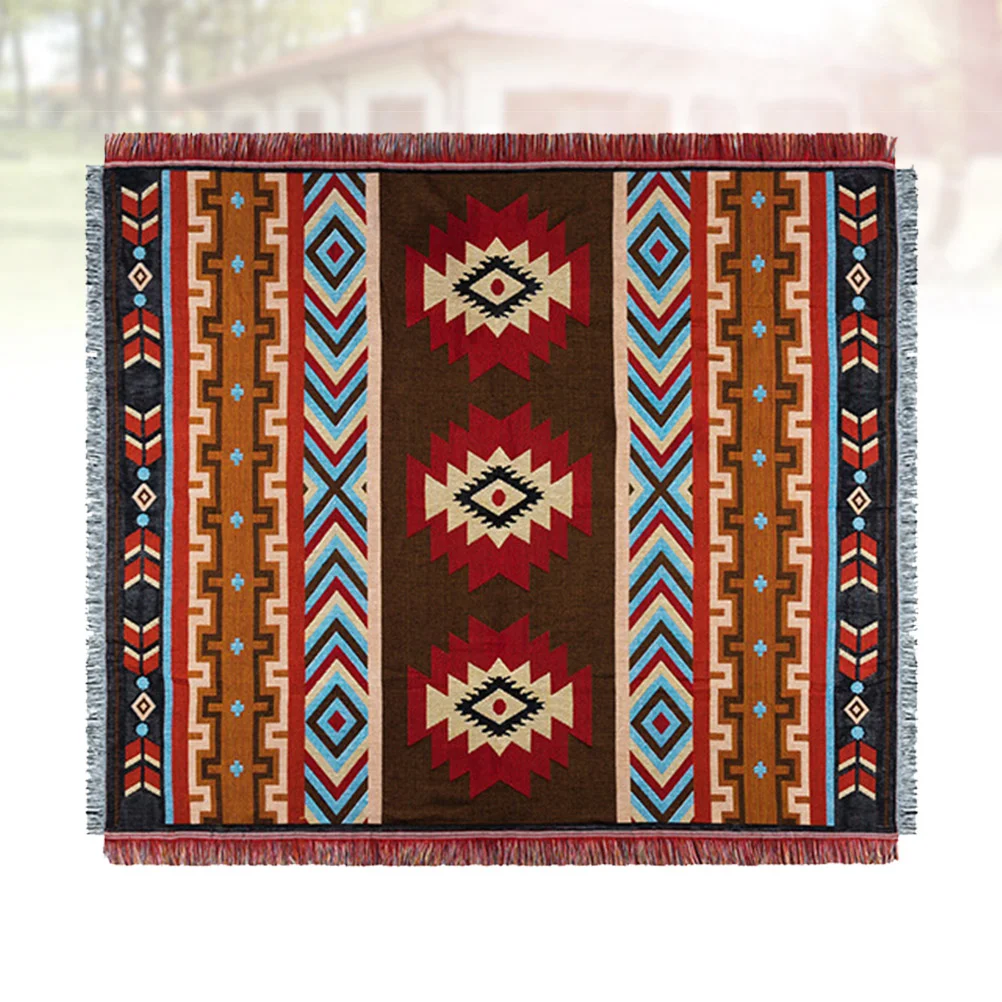 

Cotton Tapestry Anti- Static Cotton Blanket Sofa Blanket Cover Warm Blanket Couch Blanket Cover Sofa Throw