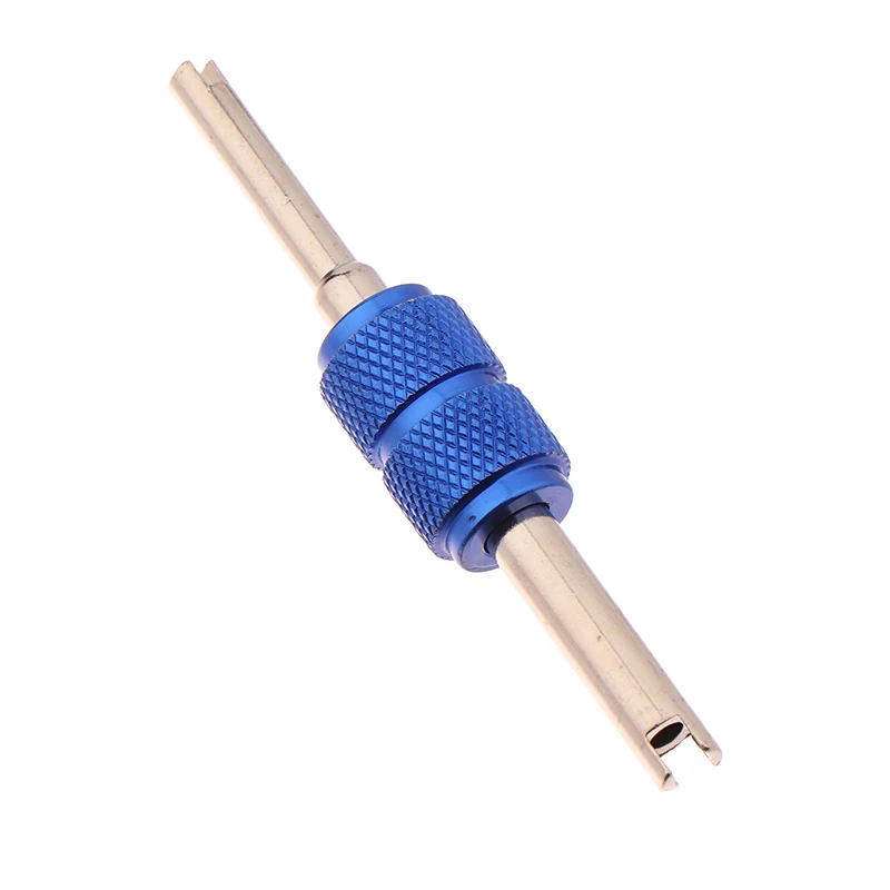 

1 шт., отвертка для удаления стержней клапана шины, инструмент для установки с двойной головкой, автомобильные аксессуары, отвертка для удаления сердечника клапана