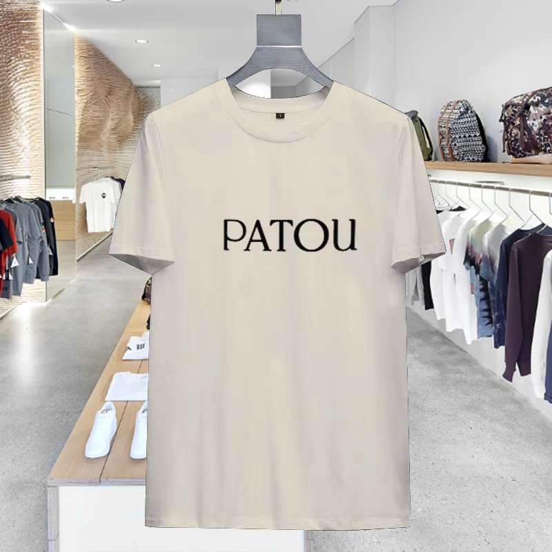 

2023 Summer Hot Sales Brand Casual T-shirts for Men Japan Style Cotton O-Neck Letter Print Tops Tees Women Short Sleeve Clothing