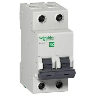 Автоматический выключатель двухполюсный 40А Schneider Electric Easy9 EZ9F34240 (4.5 кА