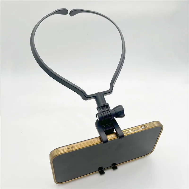 

Hands Free Lazy Neck Phone Stand Sports Cameras Holder Wearable Smartphone Mount Bracket for Xiaomi Samsung for GoPro Accessory