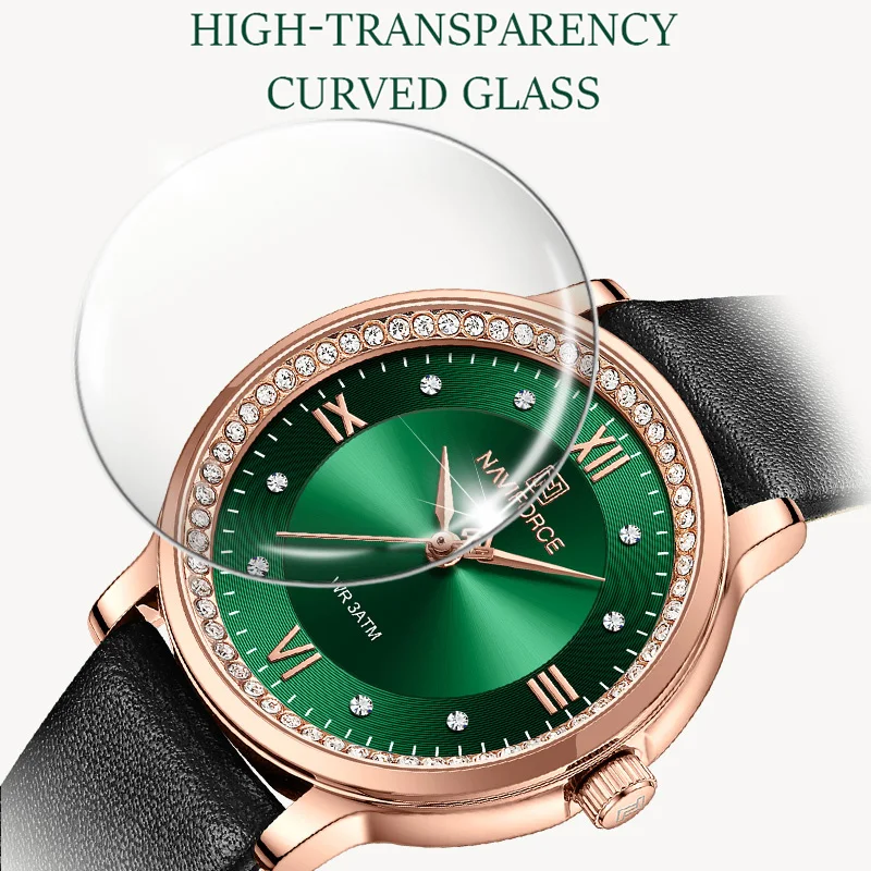NAVIFORCR Brand Watches For Women Fashion Luxury Ladies Quartz Waterproof  High Quality Wristwatches Relogio Feminino 2023