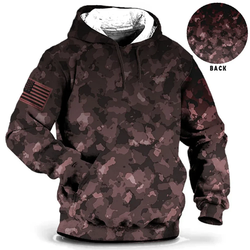 

Hoodie New Camouflage 3d Print Men/Women Fashion Streetwear Harajuku Tracksuit Long Sleeves Hoodies Oversized Unisex Clothing
