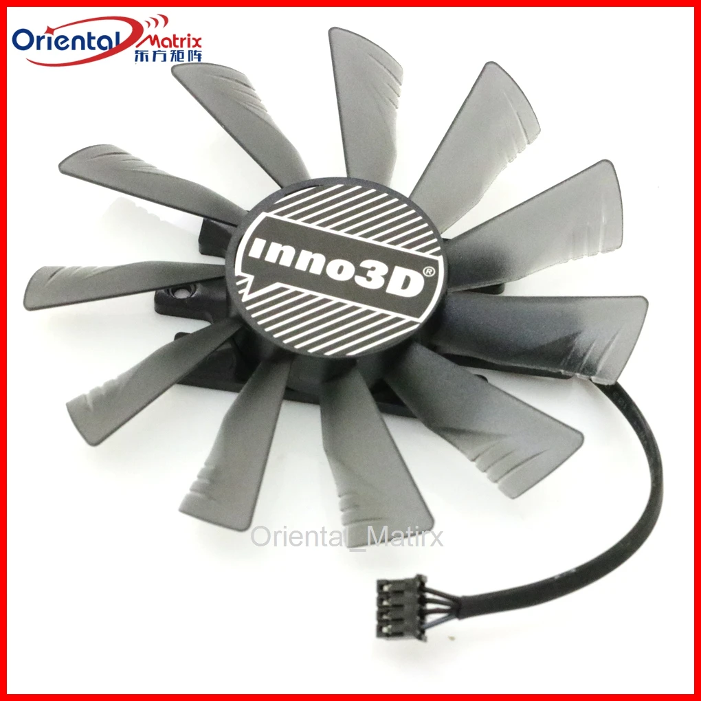

CF-121015S 95mm 12V 0.35A 4Pin Fan For INNO3D GTX1660 1660S 1660ti P106 RTX2060 2060S COMPACT Graphics Card Cooler Cooling Fan