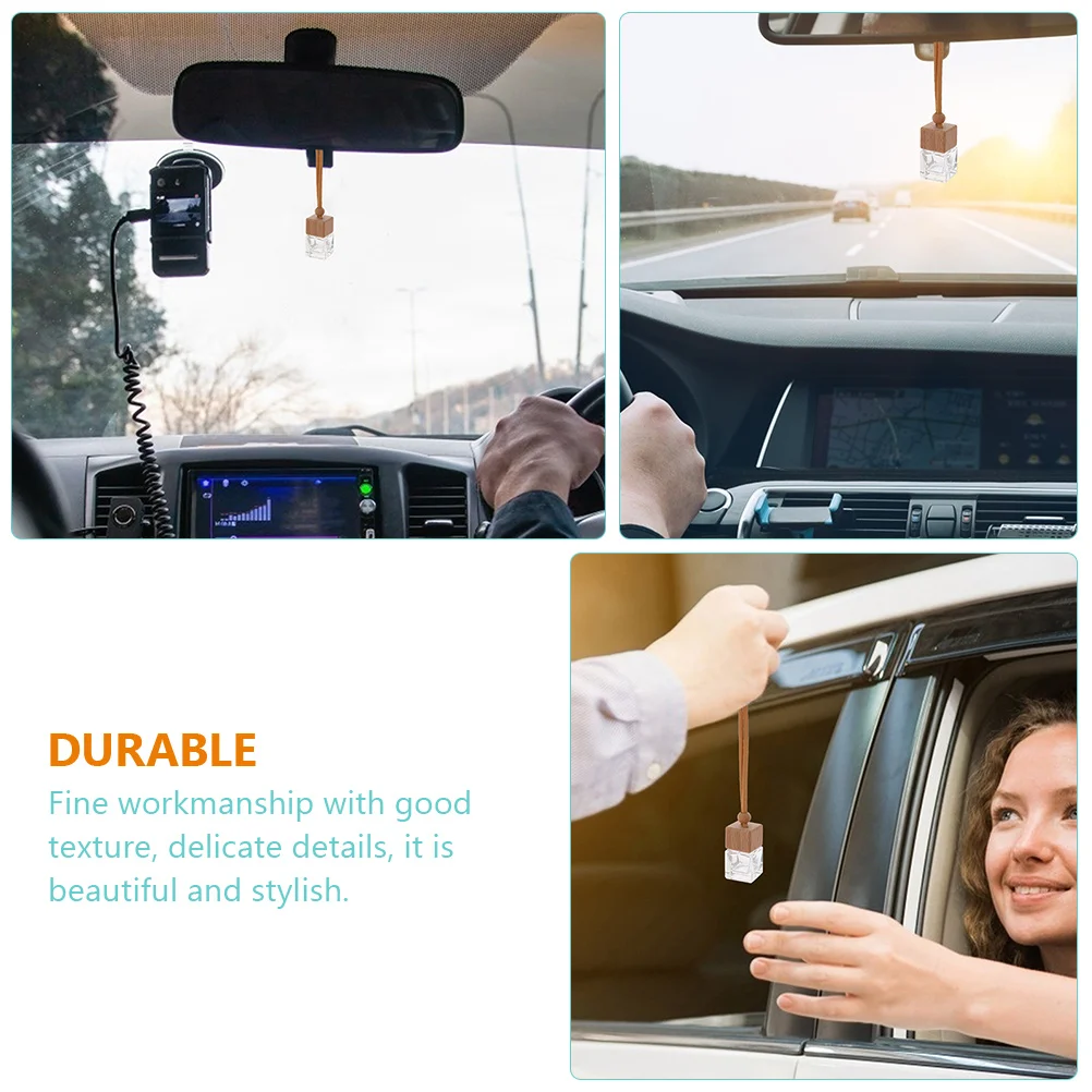 12 шт. подвеска в виде флакона для духов женский освежитель воздуха стеклянные