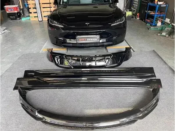 Новинка! Бампер для Tesla Model 3 2023 2024 передняя губа задний багажник диффузор боковая