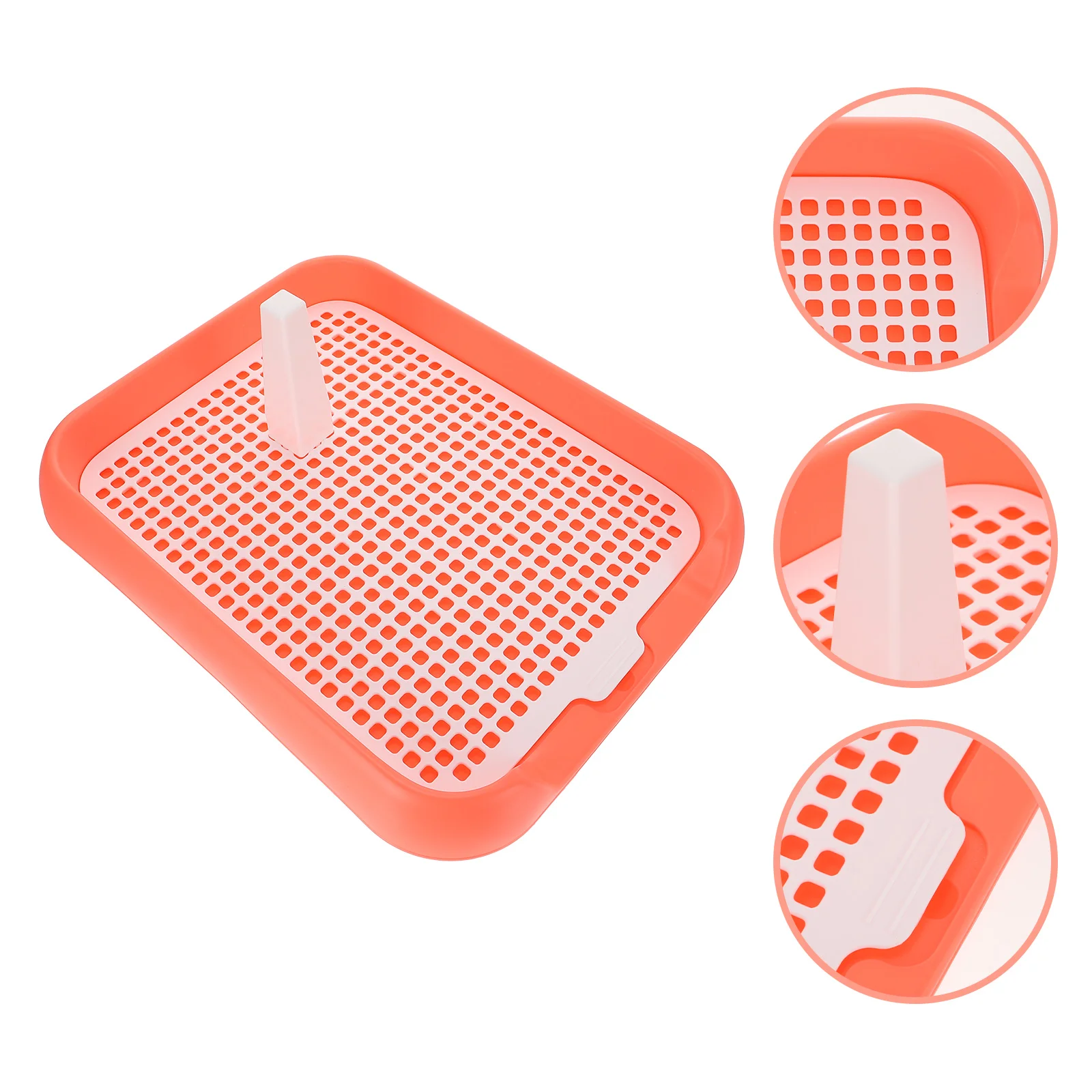 

Dog Tray Toilet Potty Pad Puppy Training Pee Indoor Pet Holder Mesh Pets Litterdogs Cat Anti Boxurine Square Dogtraining Grid