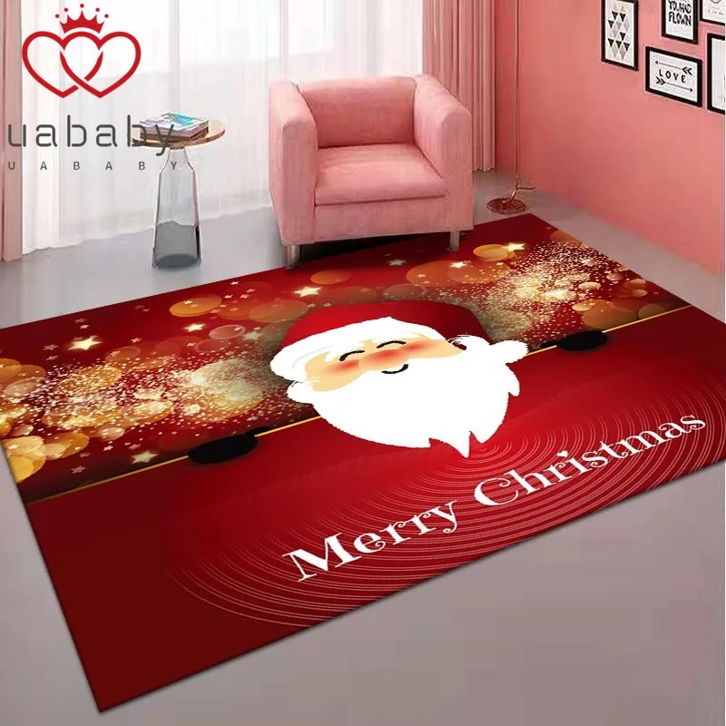 

Christmas Carpet Living Room Red Carpet Home Decoration Christmas Gift Door Mat Bathroom Mat Corridor Mat Entrance Door Mat