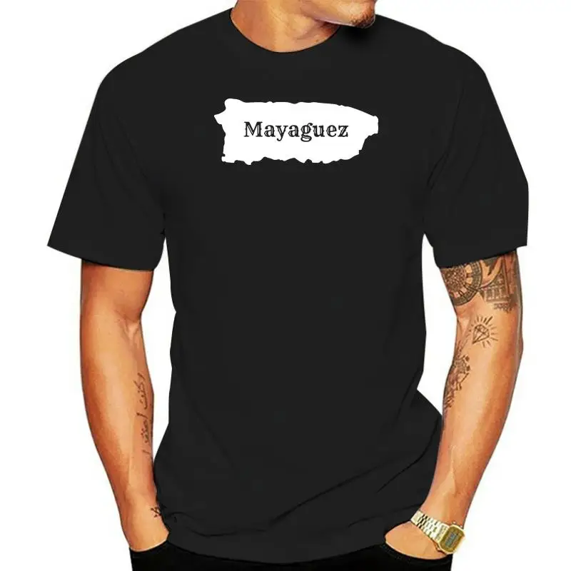 

Футболка с рисунком Mayaguez, Пуэрто-Рико, остров борикуа, джибаро, Трикотажная хлопковая футболка, новый стиль, Стильная Милая летняя футболка