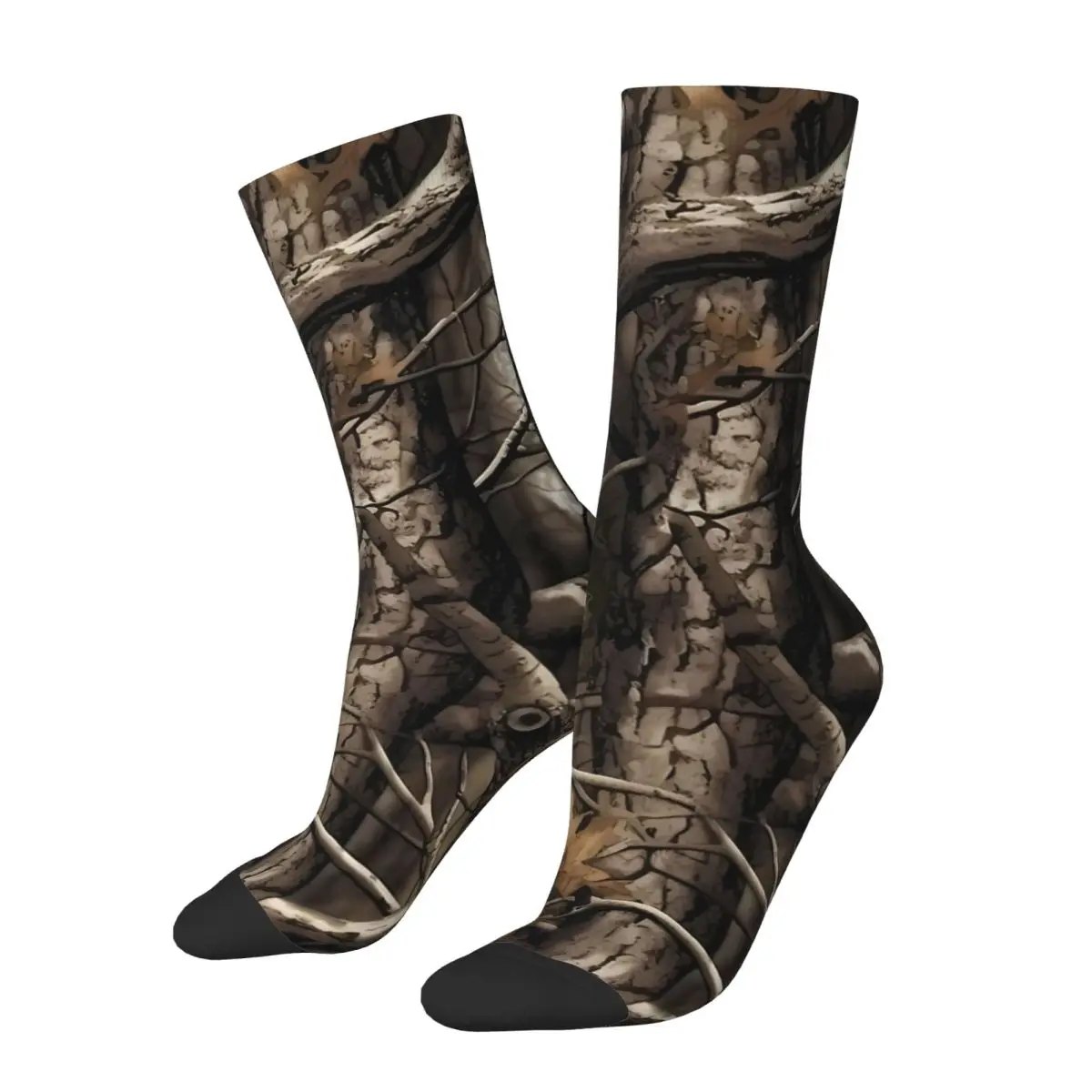 

Camouflage Real Tree Hunter Camo Woods Men Women Socks Outdoor Novelty Spring Summer Autumn Winter Stockings Gift