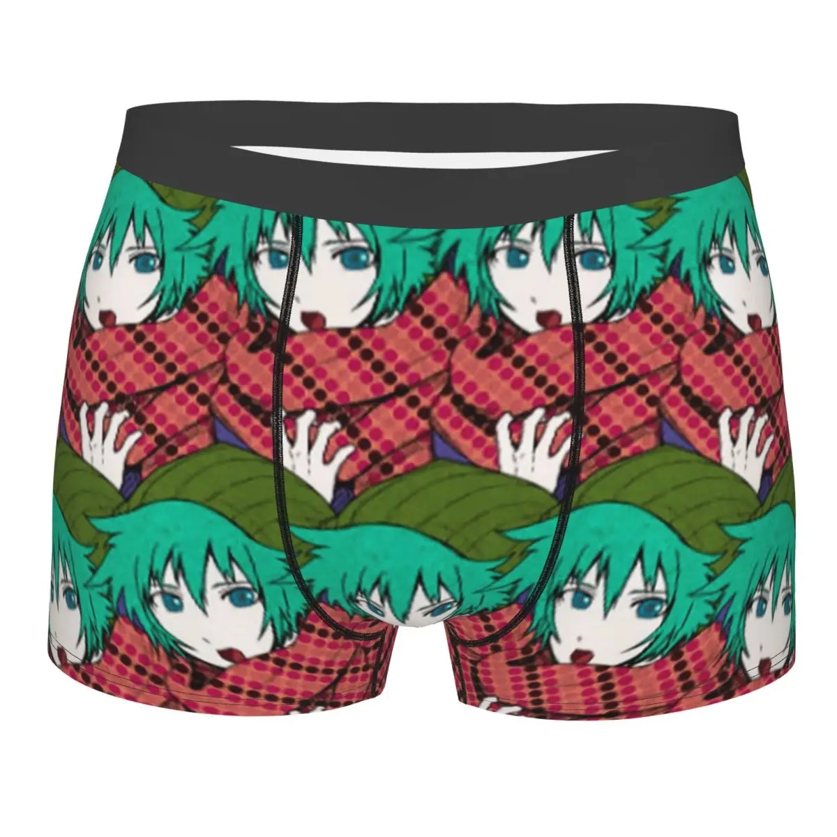 Фото Модные шорты-боксеры Fashion Shin Tsukimi Your Turn To Die Hat YTTD Game Anime, мужские удобные трусы-боксеры, нижнее белье №1