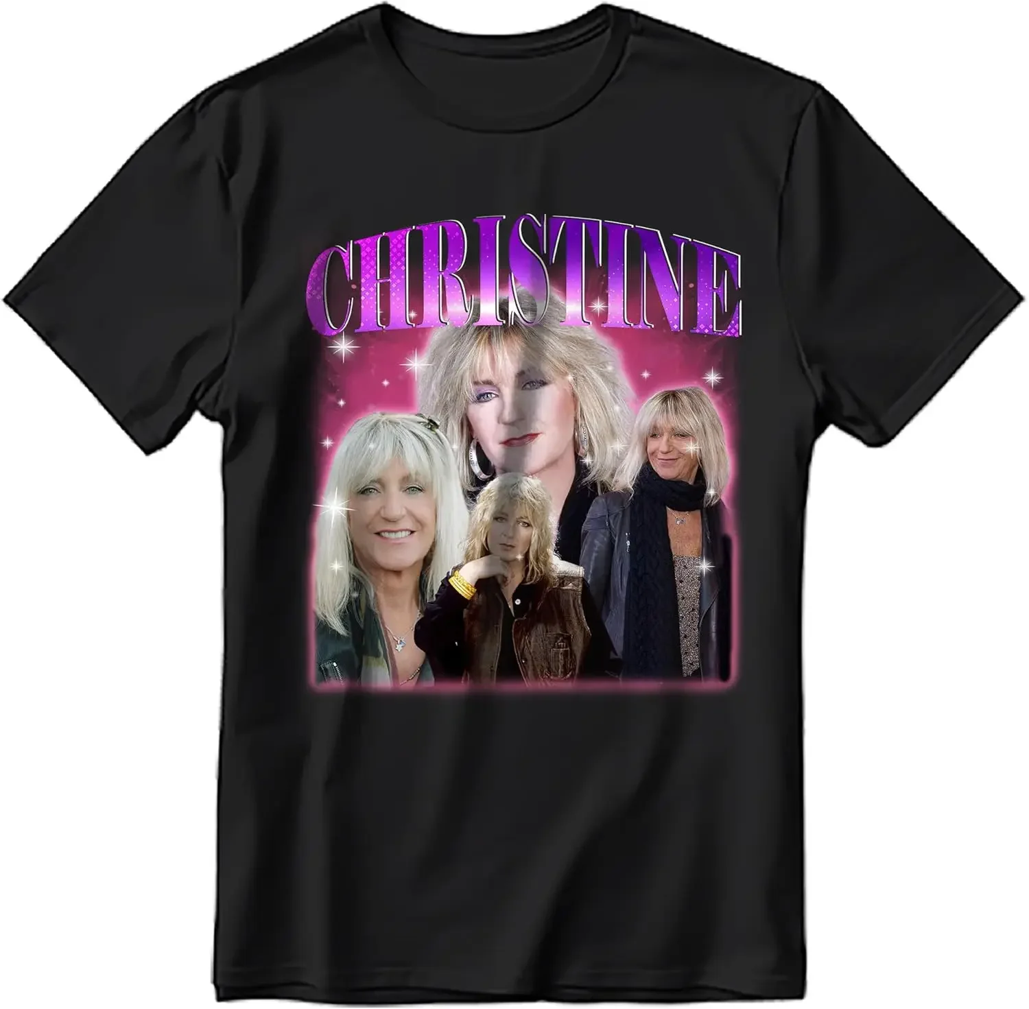 Универсальный стиль коллаж портрет 90-х винтаж для C.h.r.i.s.t.i.n.e многоцветная рубашка