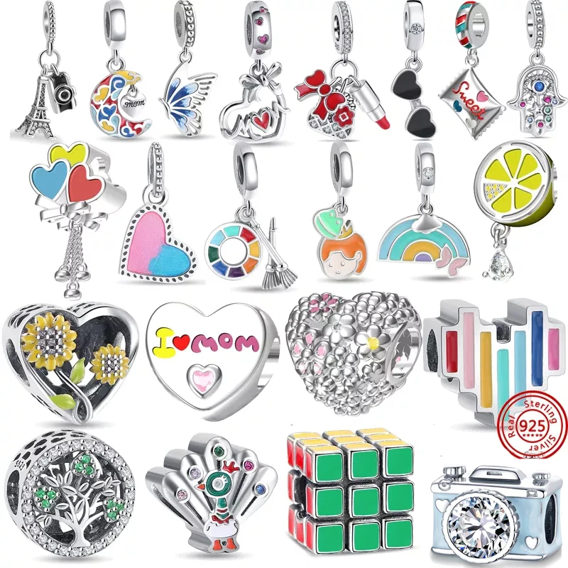 

Женский браслет из серебра 100% пробы, с изображением лимона