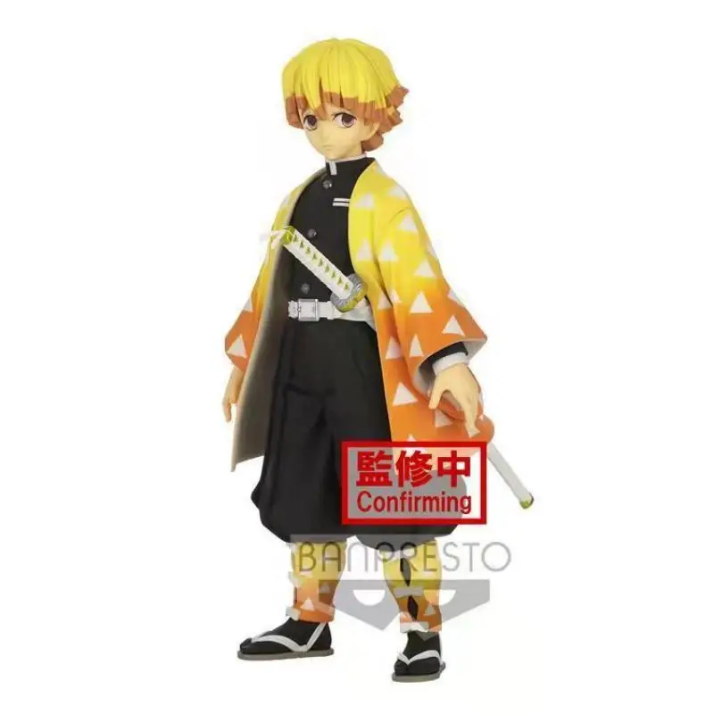

In Stock Tronzo Original Banpresto Demon Slayer Grandista Agatsuma Zenitsu Action Figure Toy Gifts Collection Model Decoration