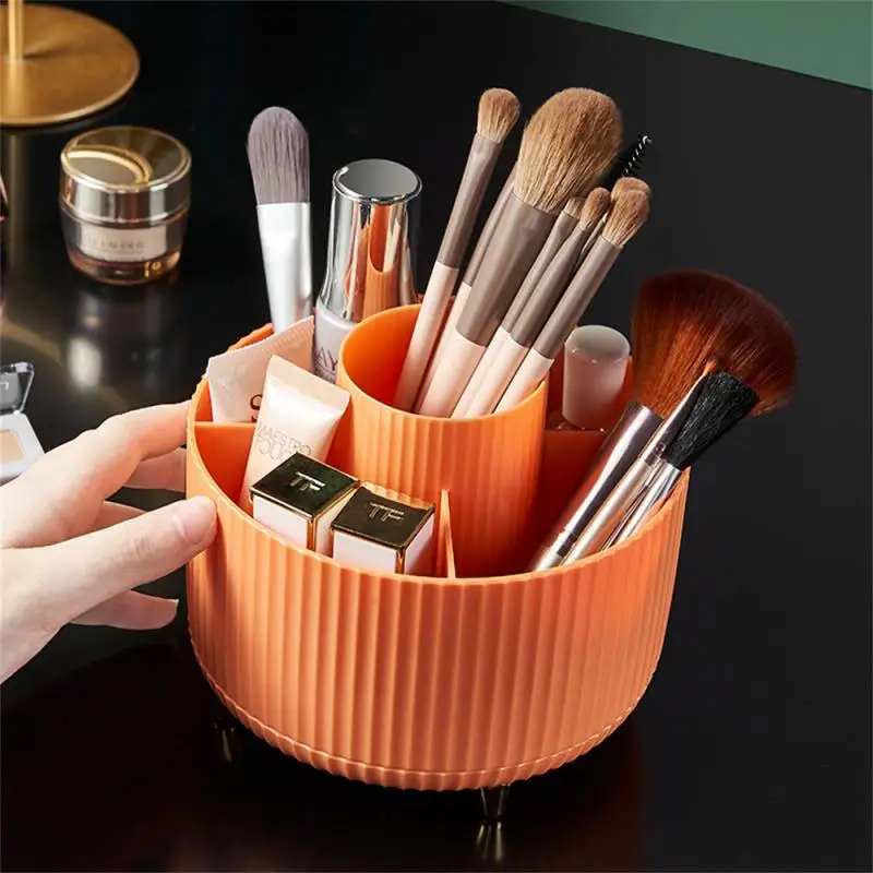 

Makeup Brush Storage Practical Classified Storage 360 Degree Rotation Large Capacity Household Accessories Pen Container Shelf