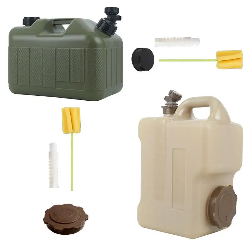 

Portable Water Storage Containers 10L/12L Water Storage Carrier Jug With Spigot Portable Water Tank Large Capacity Water