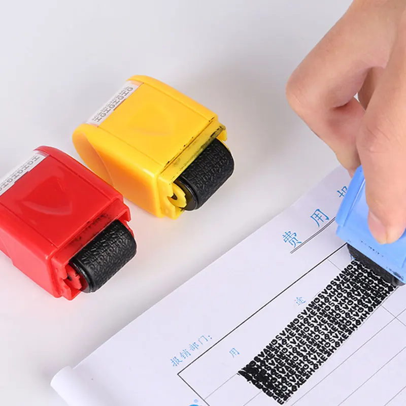 

Защитный роликовый штамп для защиты личных данных