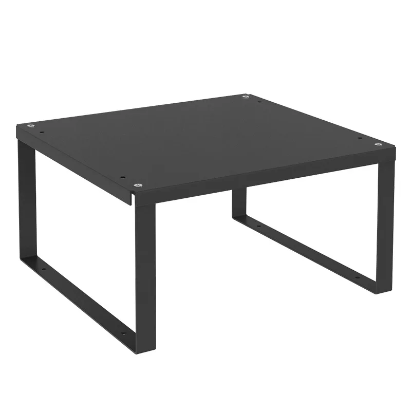 

Desktop Storage Rack Minimalist Kitchen Countertop Layered Storage Cabinet Compartments Single Layer Pot Rack Kitchen Storage
