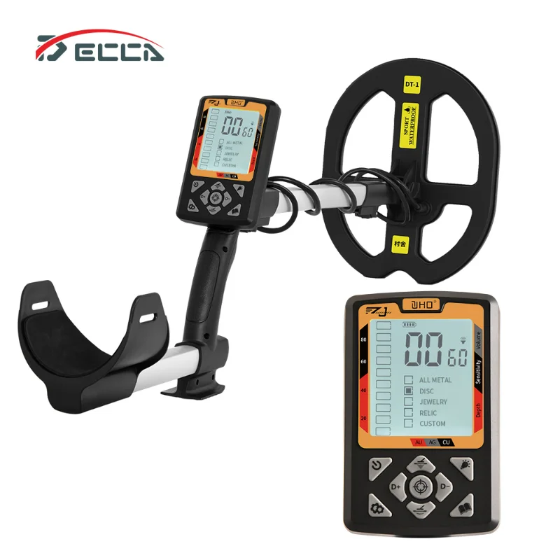 

DT-1 Metal Detector Underground Gold Detector Professional Depth 8m Gold Silver and Copper Handheld Treasure Hunter Waterproof