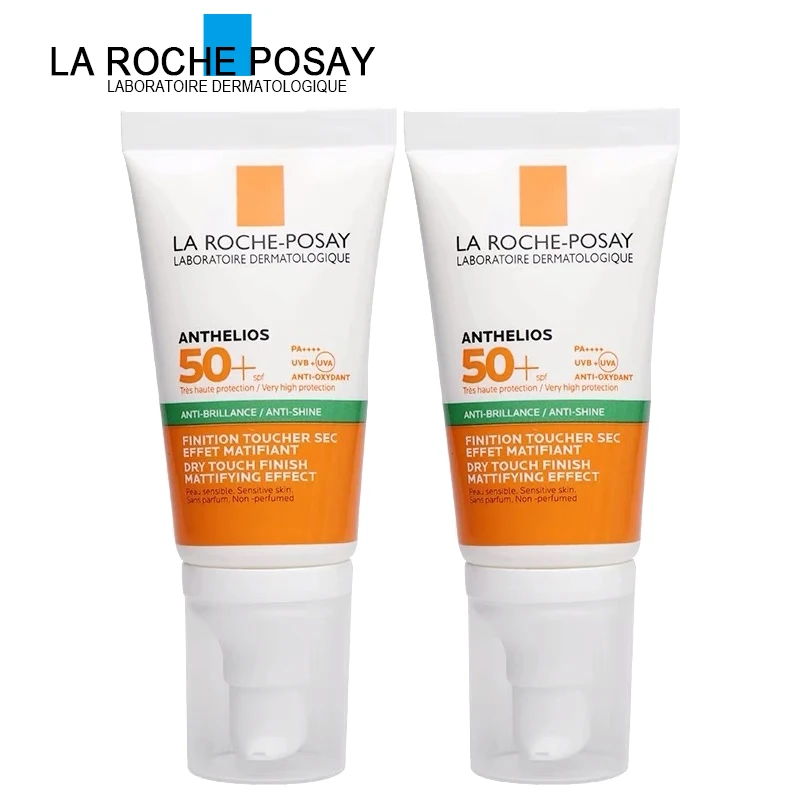 

La Roche-Posay Anthelios Dry Touch Gel-Cream SPF50+ 50ml Broad Spectrum Anti-Shine Face Sunscreen For Oily Skin Anti-Brillance
