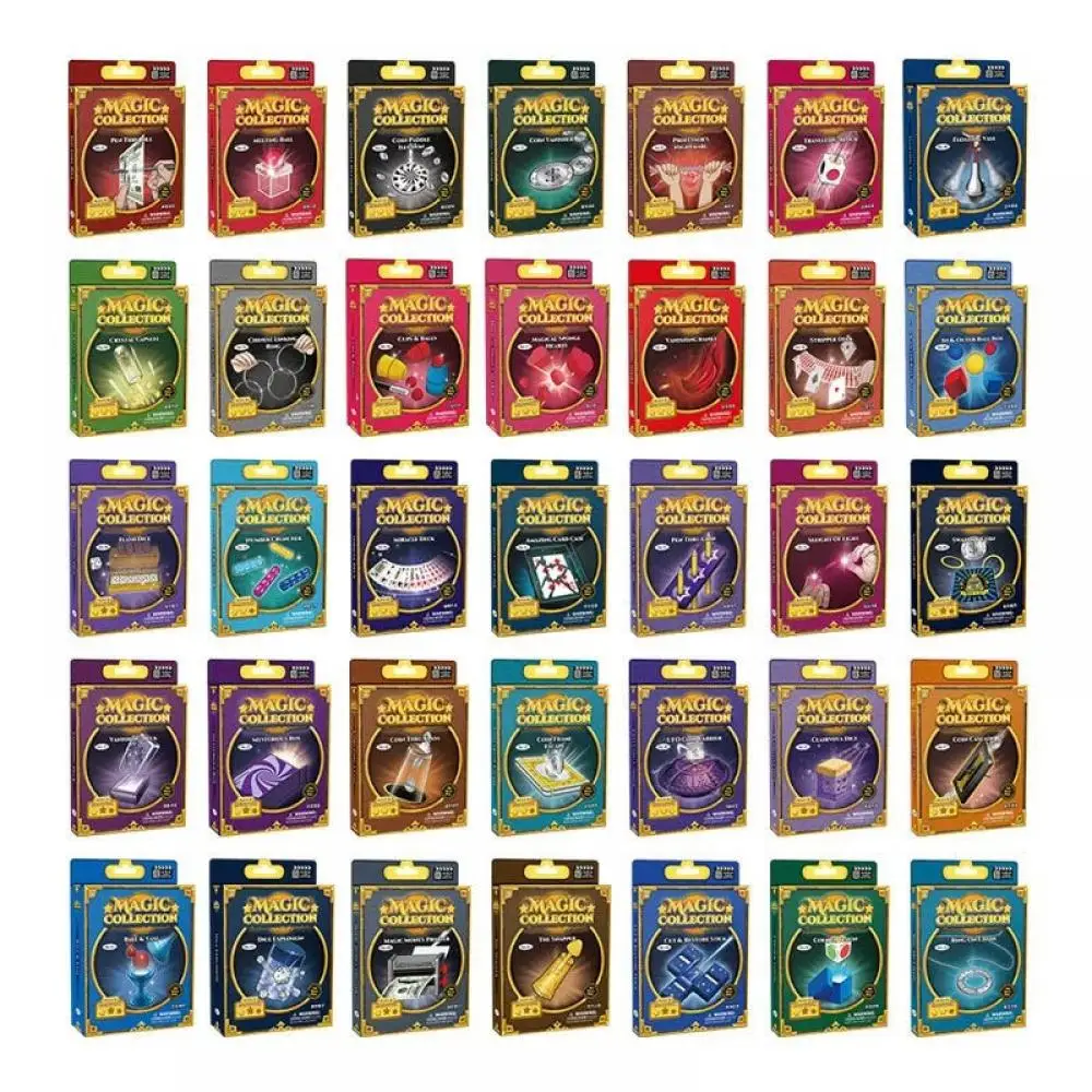 

Cartoon Creative Magic Props Toy Set Magic Magic Gift Box Puzzle Toys Family Party Games New Strange Stage Show Holiday Gifts