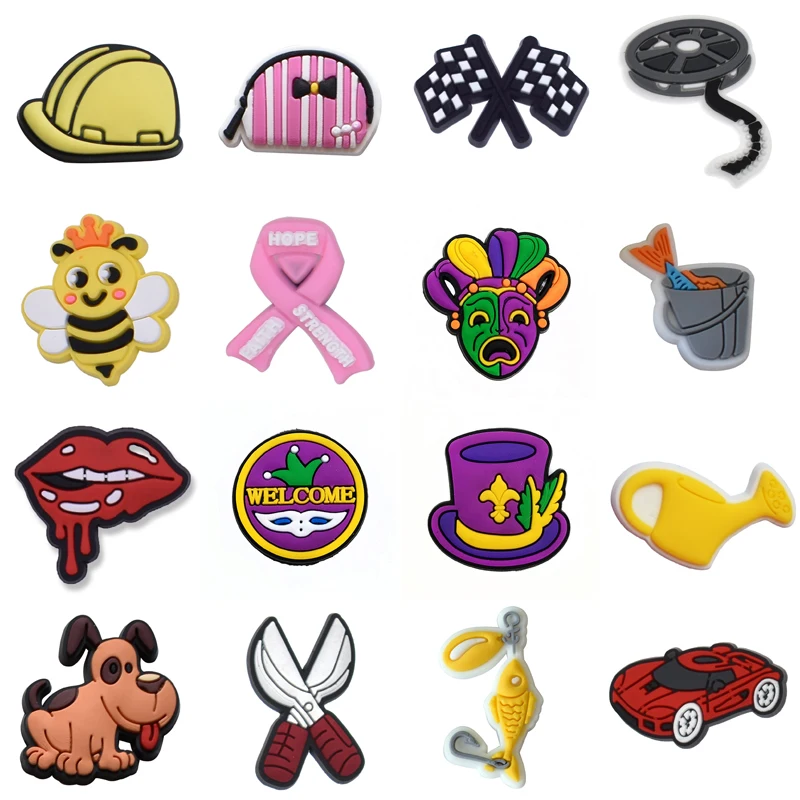 

Лидер продаж, подвески из ПВХ для обуви, аксессуары для Croc, сандалии, наручный браслет, ремешок с пряжкой, булавки, украшения для мальчиков и ...