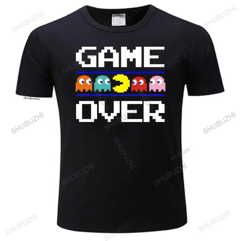 

man Game Over Classic Official Namco Arcade Game Black Mens T-shirt Cool Casual pride t shirt men Unisex short sleeve New
