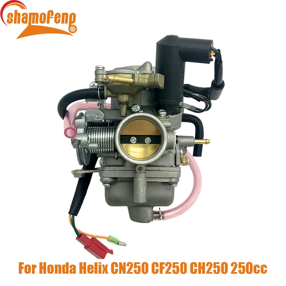 For Honda Helix CN 250 CN250 CF250 CH250 250cc Engine Moped Go Karts 1986-2008 Carburetor PD30J