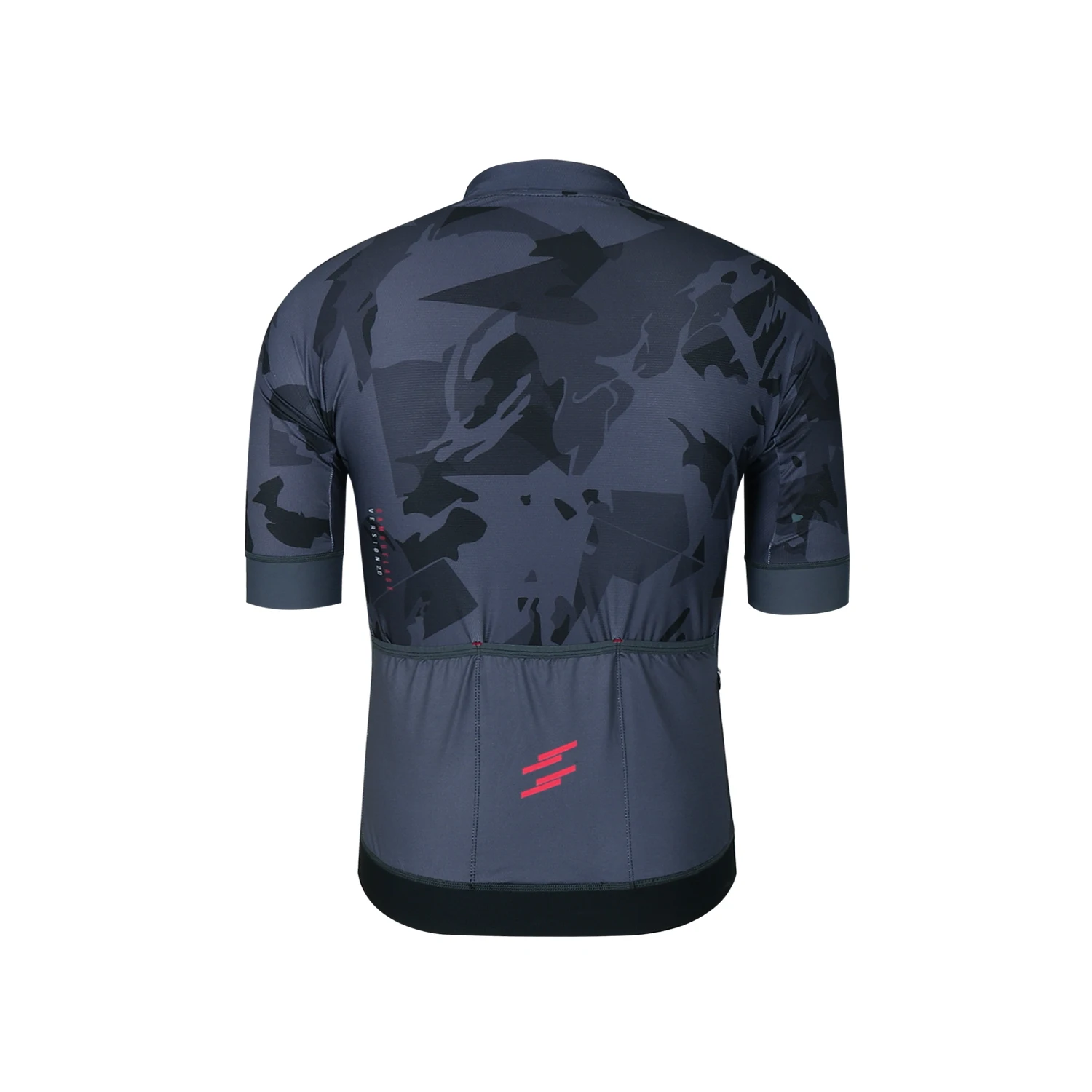 SPEXCEL 2022 All New Aero Fit Camouflage 2.0 Short Sleeve Cycling Jersey Pro Lightweight and Quick dry fabric For Men Dark Gray